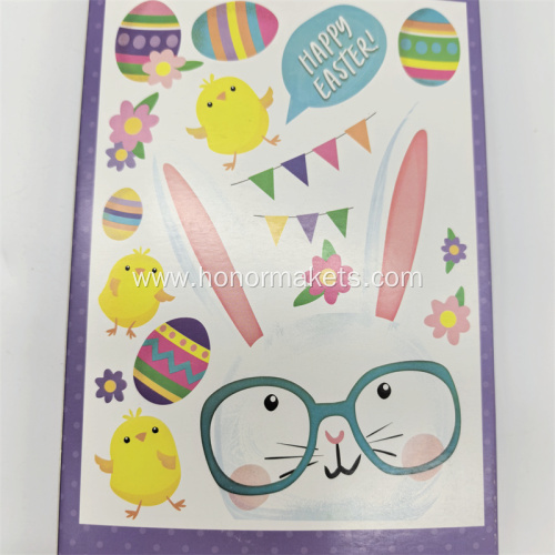 Easter window clings